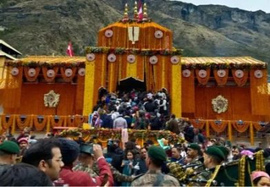 बदरीनाथ धाम के कपाट वैदिक मंत्रोच्चार और विधि विधान से खुले